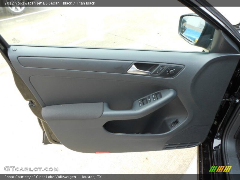 Black / Titan Black 2012 Volkswagen Jetta S Sedan