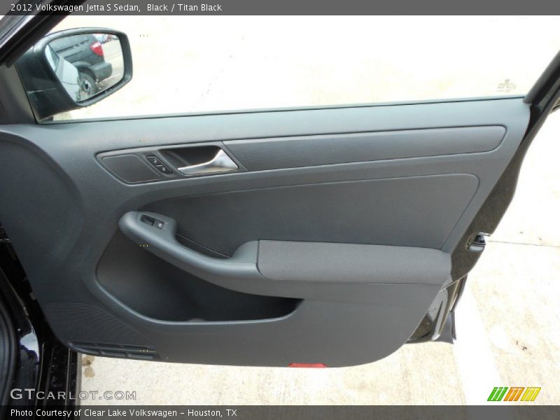 Black / Titan Black 2012 Volkswagen Jetta S Sedan