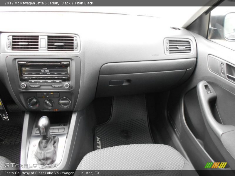 Black / Titan Black 2012 Volkswagen Jetta S Sedan