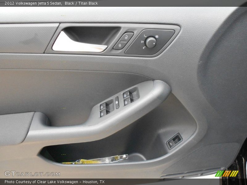 Black / Titan Black 2012 Volkswagen Jetta S Sedan
