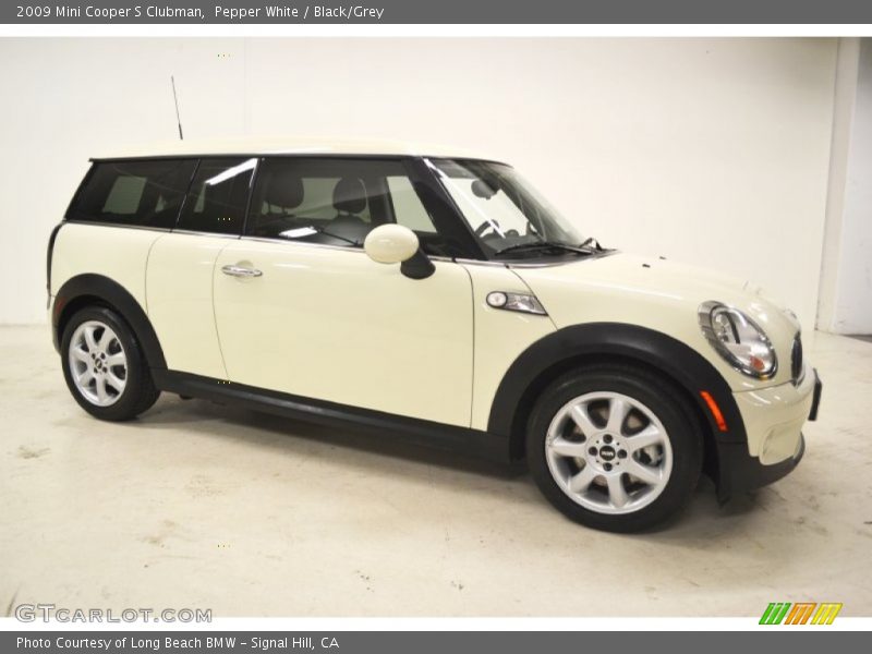Pepper White / Black/Grey 2009 Mini Cooper S Clubman