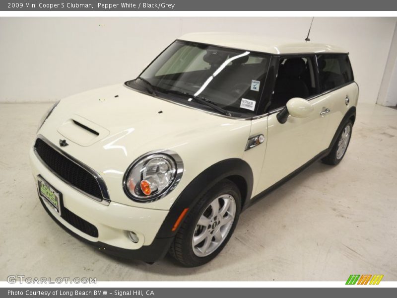 Pepper White / Black/Grey 2009 Mini Cooper S Clubman