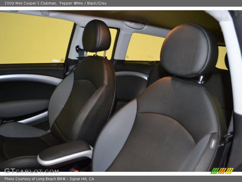 Pepper White / Black/Grey 2009 Mini Cooper S Clubman