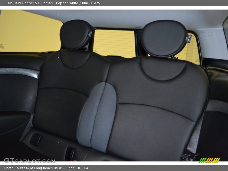 Pepper White / Black/Grey 2009 Mini Cooper S Clubman
