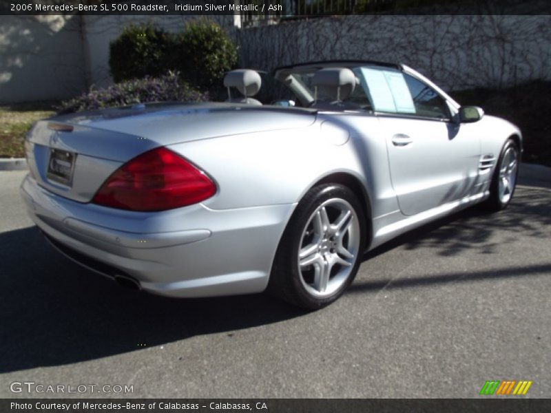 Iridium Silver Metallic / Ash 2006 Mercedes-Benz SL 500 Roadster