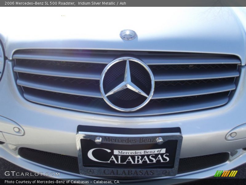 Iridium Silver Metallic / Ash 2006 Mercedes-Benz SL 500 Roadster
