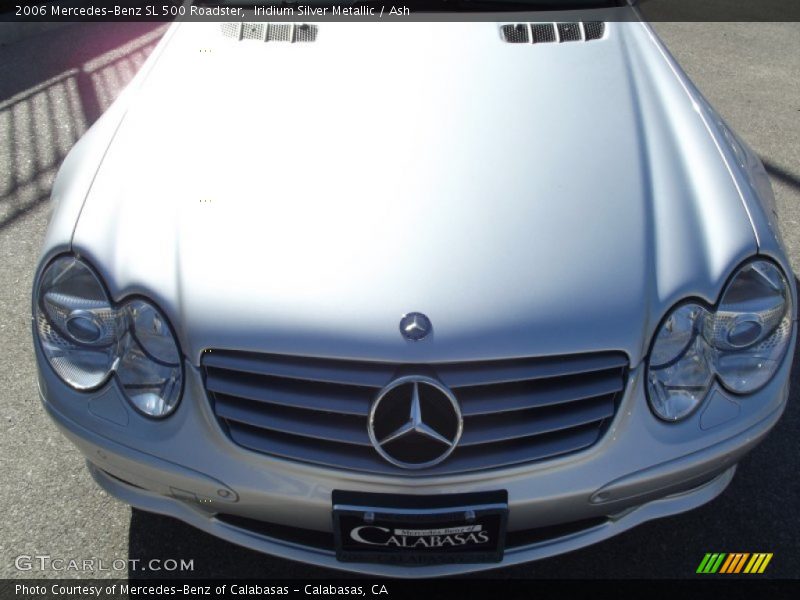 Iridium Silver Metallic / Ash 2006 Mercedes-Benz SL 500 Roadster