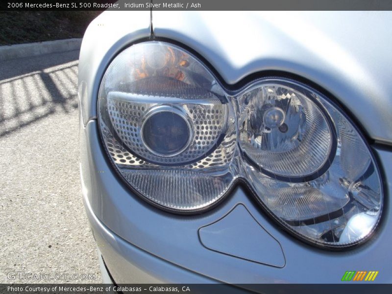 Iridium Silver Metallic / Ash 2006 Mercedes-Benz SL 500 Roadster