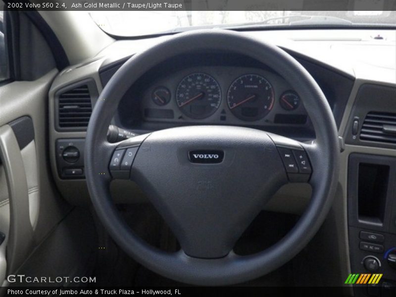 Ash Gold Metallic / Taupe/Light Taupe 2002 Volvo S60 2.4