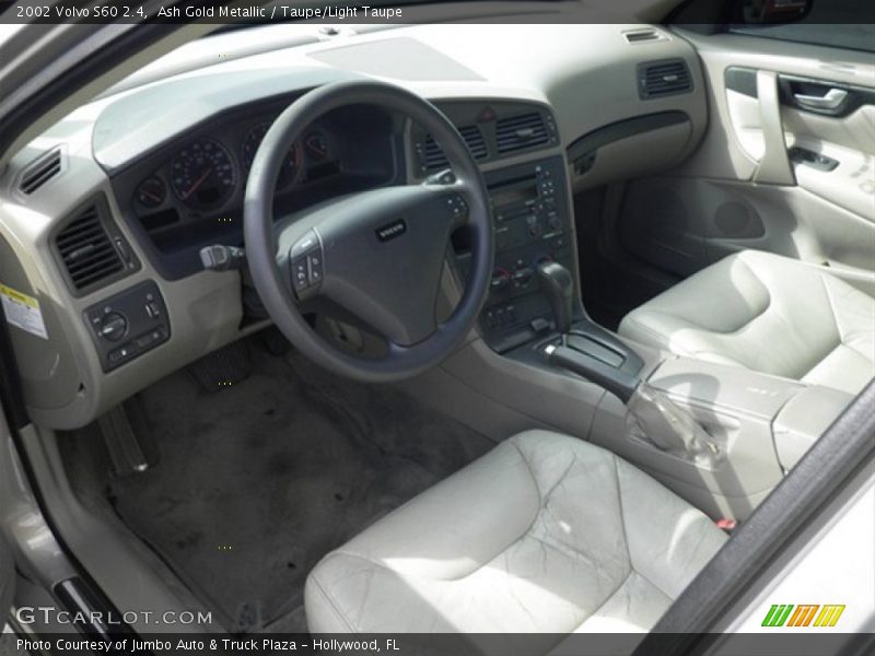 Ash Gold Metallic / Taupe/Light Taupe 2002 Volvo S60 2.4