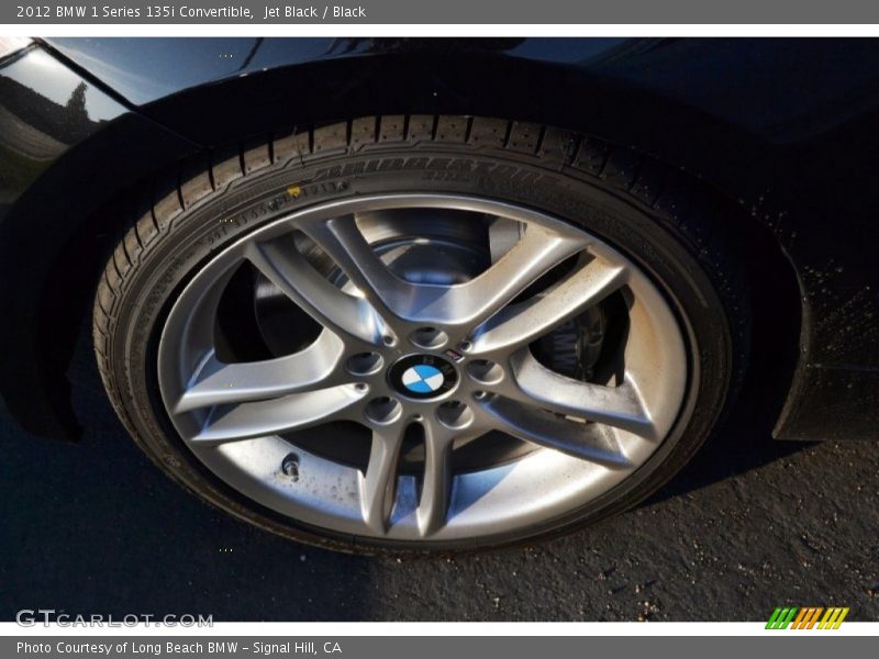 Jet Black / Black 2012 BMW 1 Series 135i Convertible