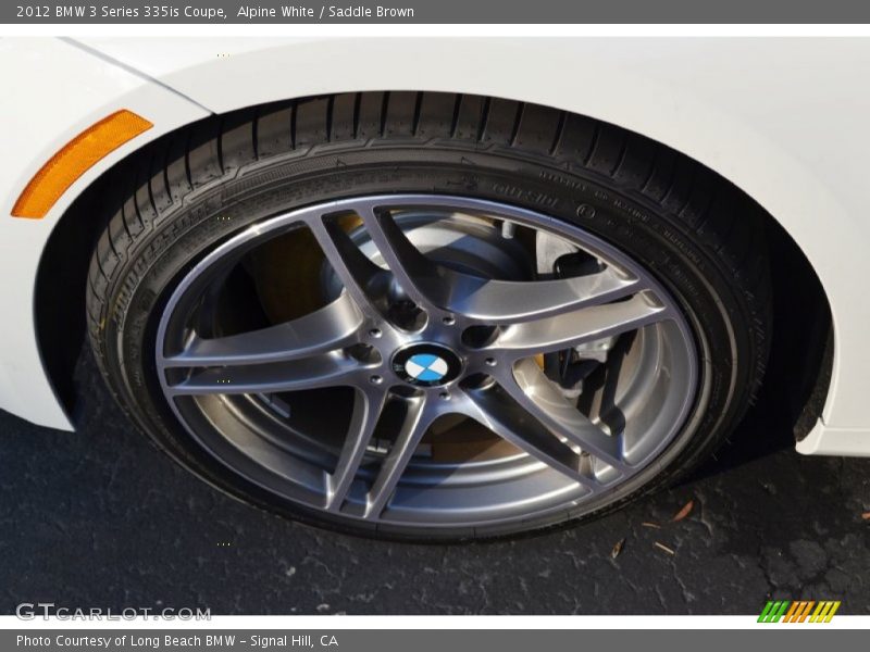 Alpine White / Saddle Brown 2012 BMW 3 Series 335is Coupe