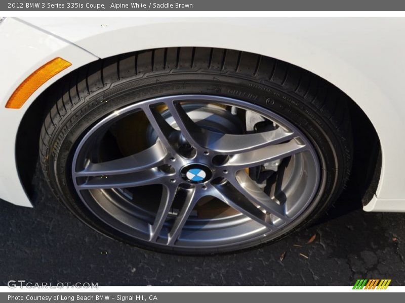 Alpine White / Saddle Brown 2012 BMW 3 Series 335is Coupe