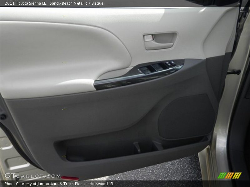 Sandy Beach Metallic / Bisque 2011 Toyota Sienna LE