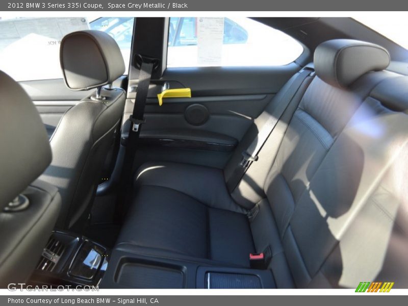 Space Grey Metallic / Black 2012 BMW 3 Series 335i Coupe