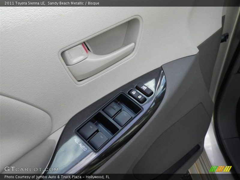 Sandy Beach Metallic / Bisque 2011 Toyota Sienna LE