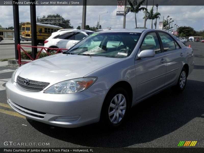 Lunar Mist Metallic / Stone 2003 Toyota Camry LE