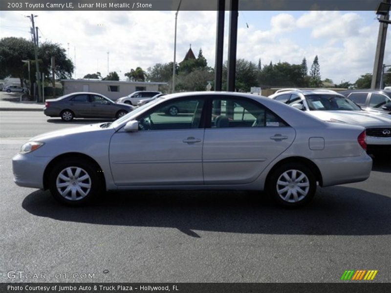 Lunar Mist Metallic / Stone 2003 Toyota Camry LE