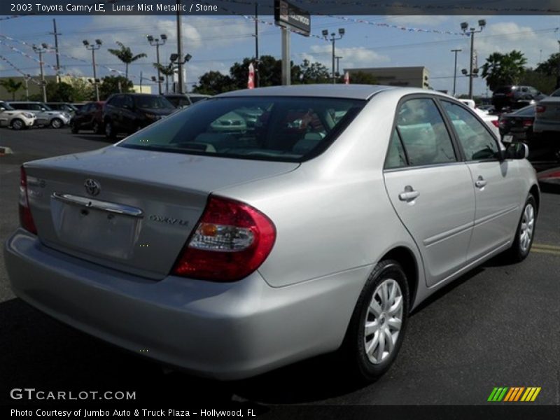 Lunar Mist Metallic / Stone 2003 Toyota Camry LE