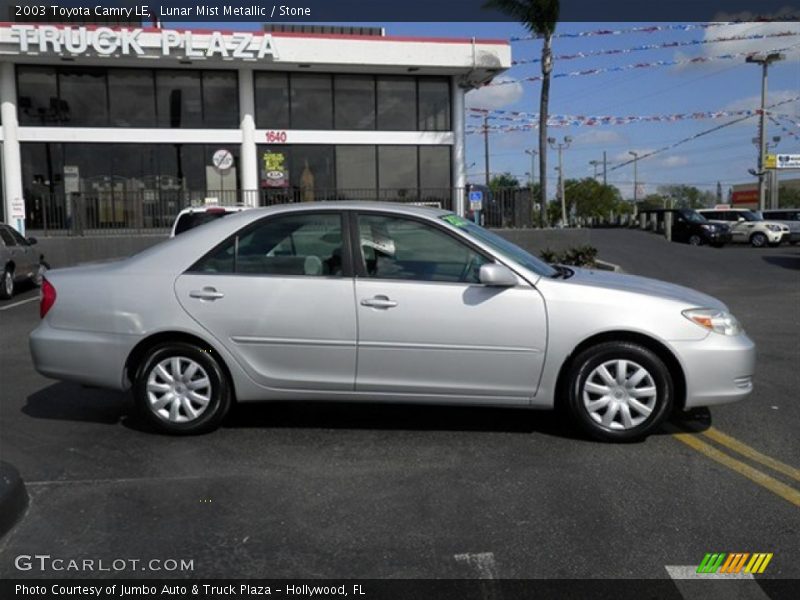 Lunar Mist Metallic / Stone 2003 Toyota Camry LE