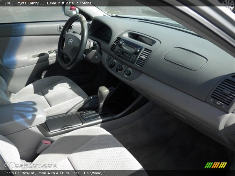 Lunar Mist Metallic / Stone 2003 Toyota Camry LE
