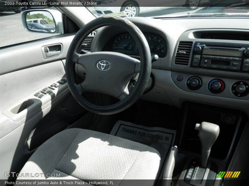 Lunar Mist Metallic / Stone 2003 Toyota Camry LE