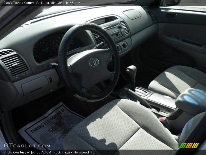 Lunar Mist Metallic / Stone 2003 Toyota Camry LE