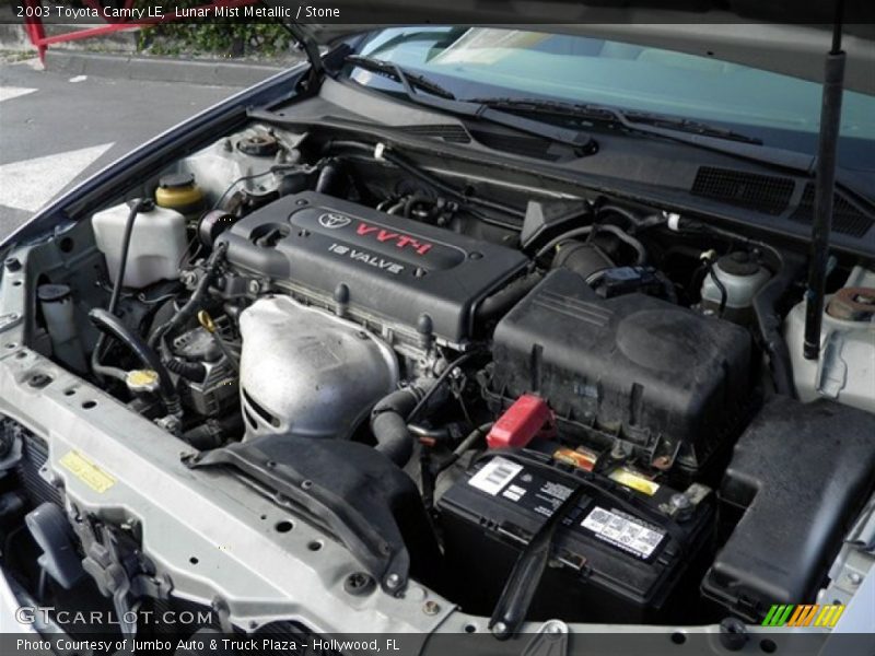 Lunar Mist Metallic / Stone 2003 Toyota Camry LE