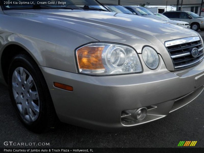 Cream Gold / Beige 2004 Kia Optima LX