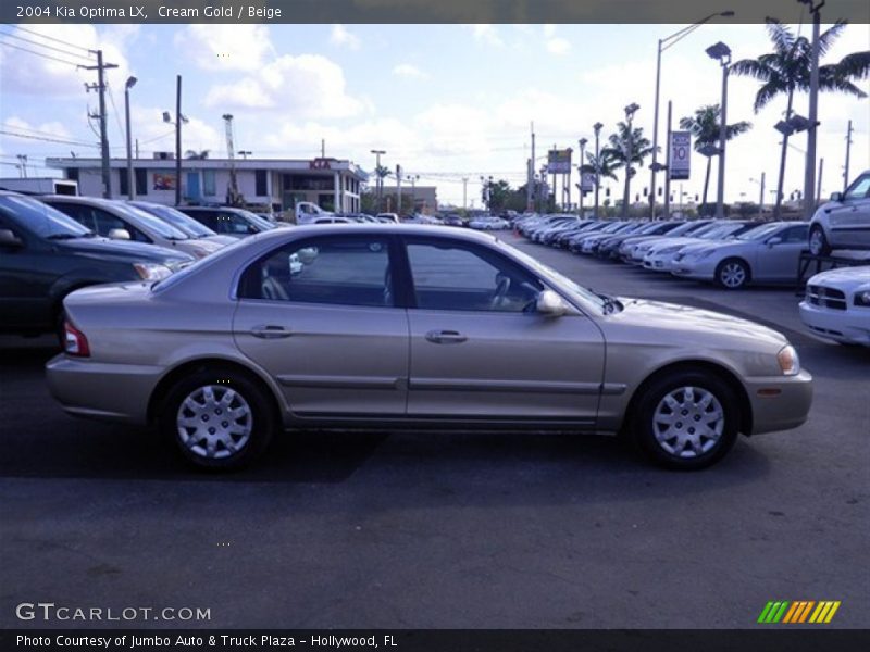 Cream Gold / Beige 2004 Kia Optima LX