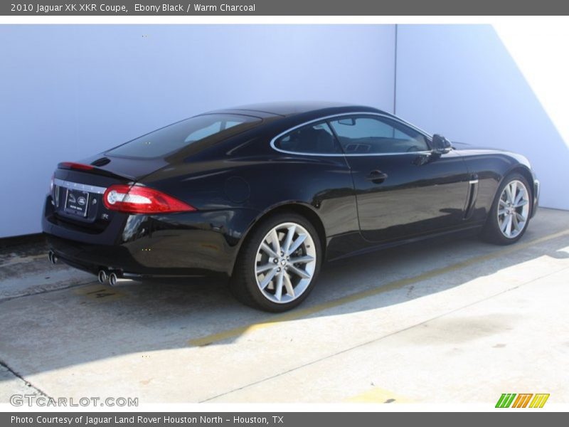 Ebony Black / Warm Charcoal 2010 Jaguar XK XKR Coupe