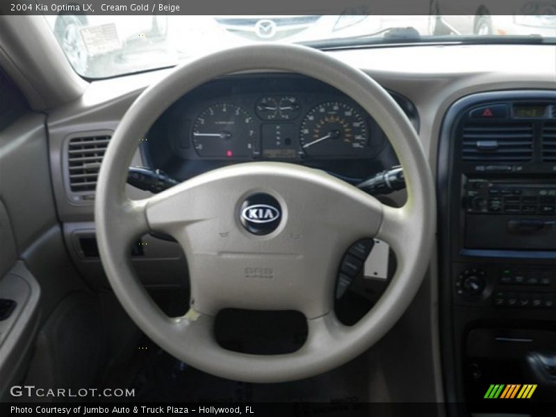 Cream Gold / Beige 2004 Kia Optima LX