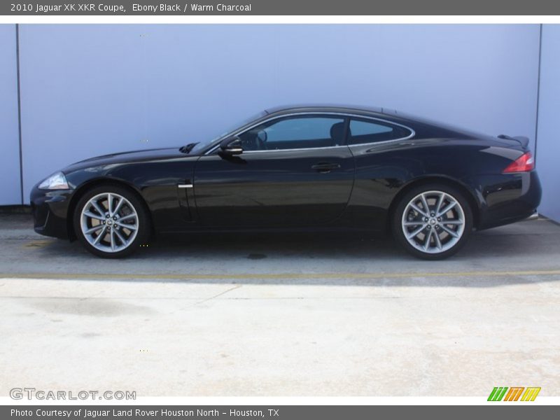 Ebony Black / Warm Charcoal 2010 Jaguar XK XKR Coupe