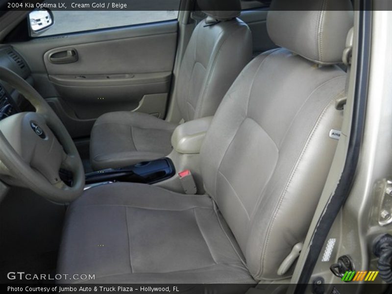Cream Gold / Beige 2004 Kia Optima LX