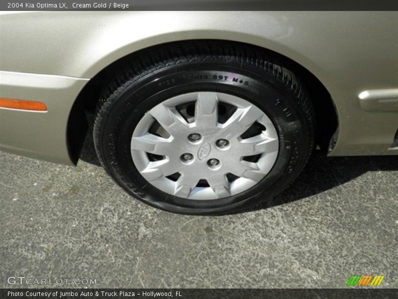 Cream Gold / Beige 2004 Kia Optima LX