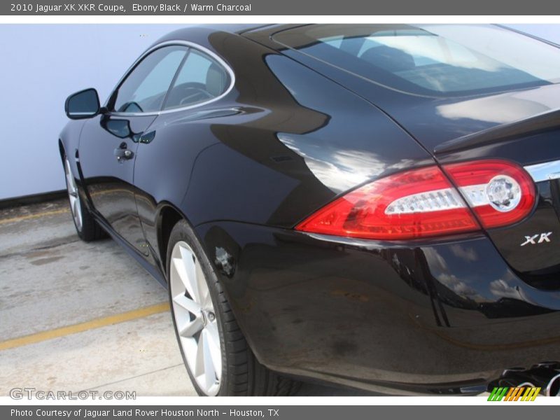 Ebony Black / Warm Charcoal 2010 Jaguar XK XKR Coupe