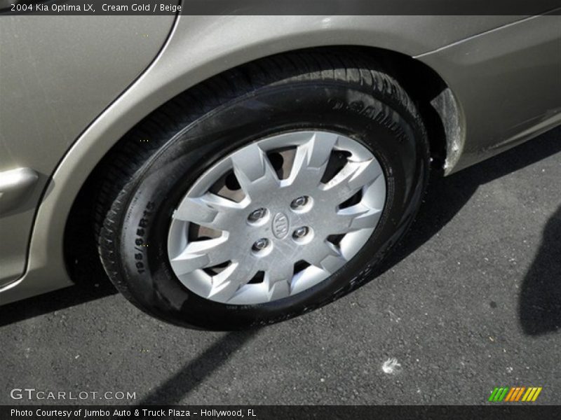 Cream Gold / Beige 2004 Kia Optima LX