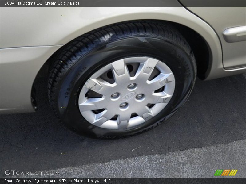 Cream Gold / Beige 2004 Kia Optima LX