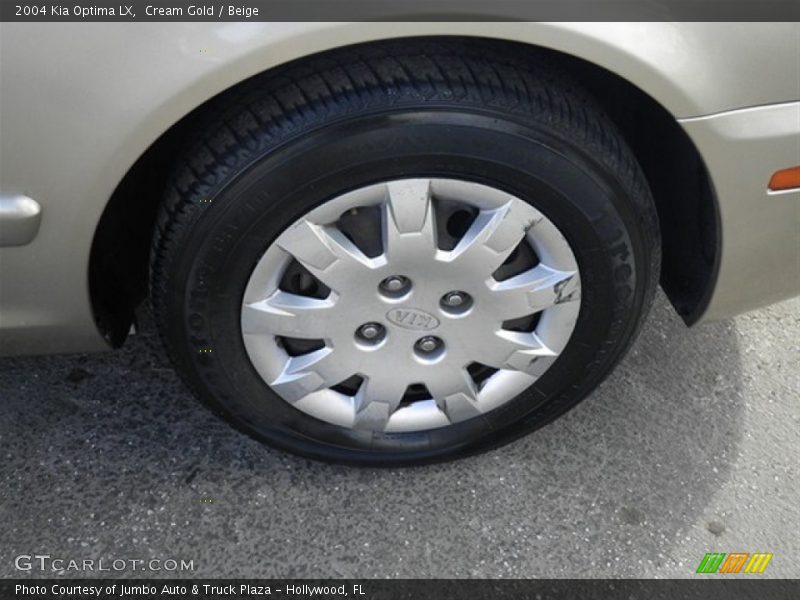 Cream Gold / Beige 2004 Kia Optima LX