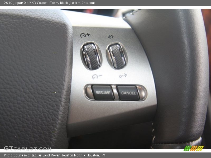 Controls of 2010 XK XKR Coupe