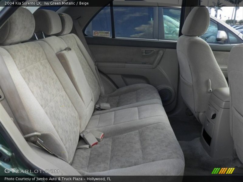Ivy Green Metallic / Beige 2004 Kia Sorento LX