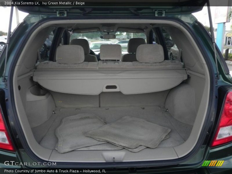 Ivy Green Metallic / Beige 2004 Kia Sorento LX