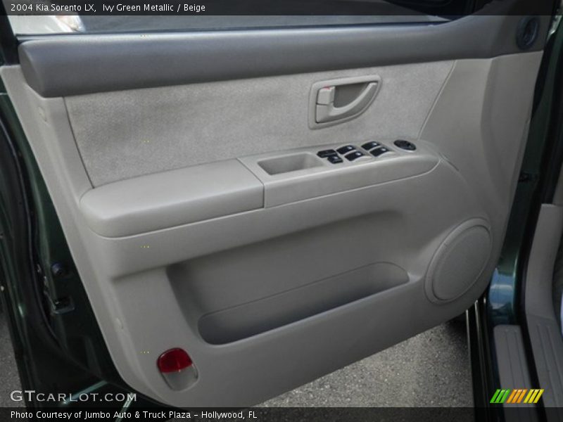 Ivy Green Metallic / Beige 2004 Kia Sorento LX