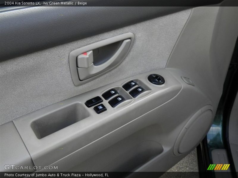 Ivy Green Metallic / Beige 2004 Kia Sorento LX