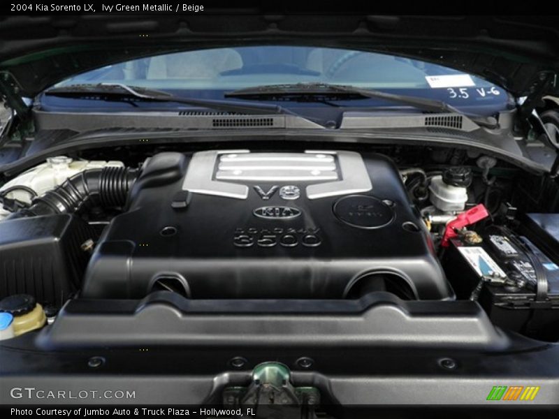 Ivy Green Metallic / Beige 2004 Kia Sorento LX