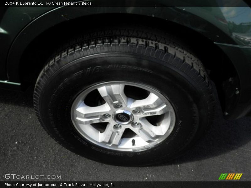 Ivy Green Metallic / Beige 2004 Kia Sorento LX