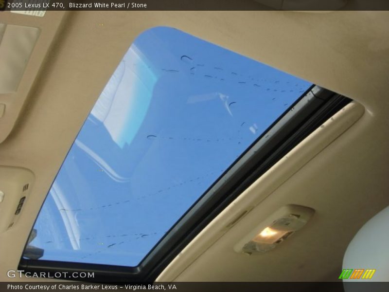 Blizzard White Pearl / Stone 2005 Lexus LX 470