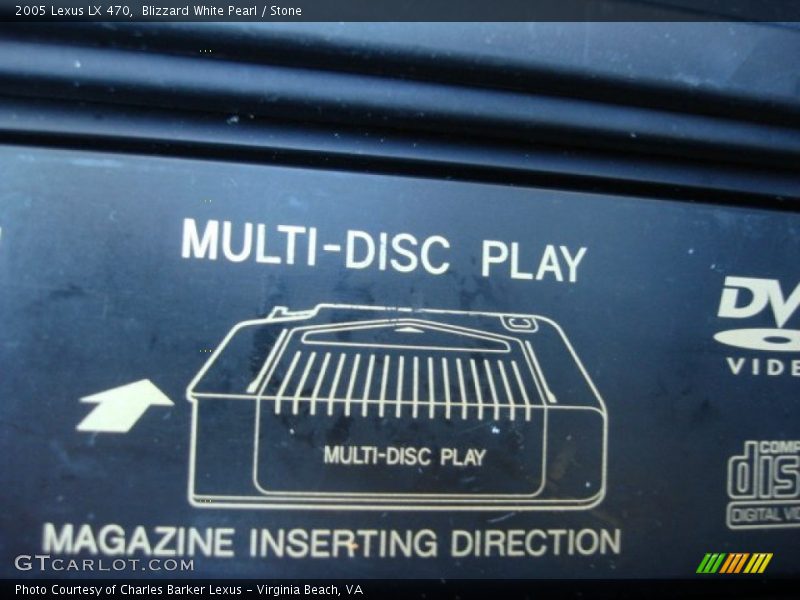 Blizzard White Pearl / Stone 2005 Lexus LX 470
