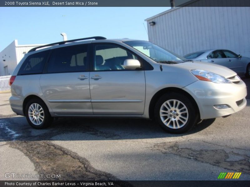Desert Sand Mica / Stone 2008 Toyota Sienna XLE