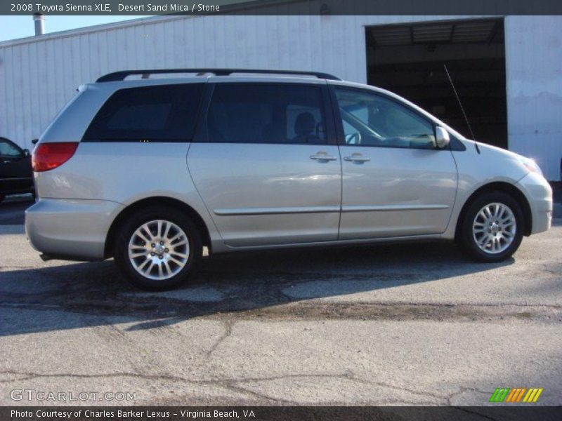 Desert Sand Mica / Stone 2008 Toyota Sienna XLE